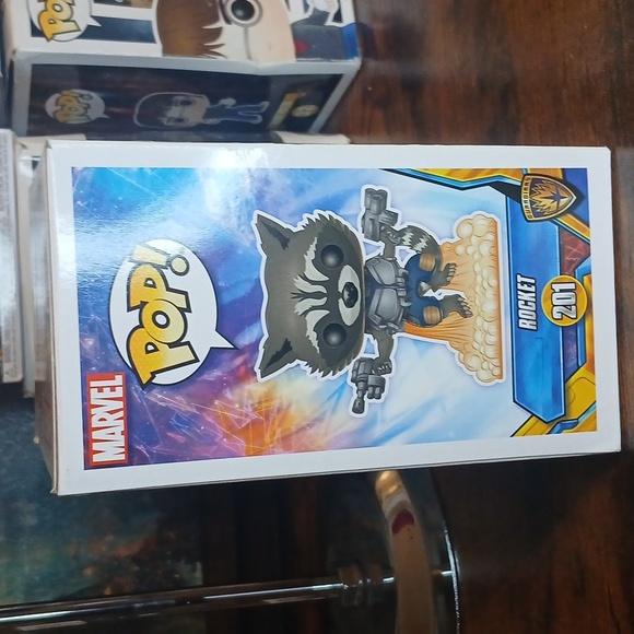 Funko Pop Guardians of the Galaxy Rocket Figure 3 For $15 - Picture 4 of 6